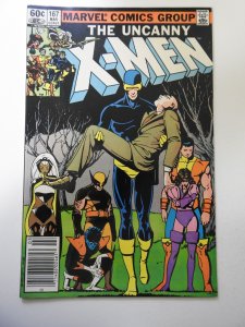 The Uncanny X-Men #167 VF+ Condition