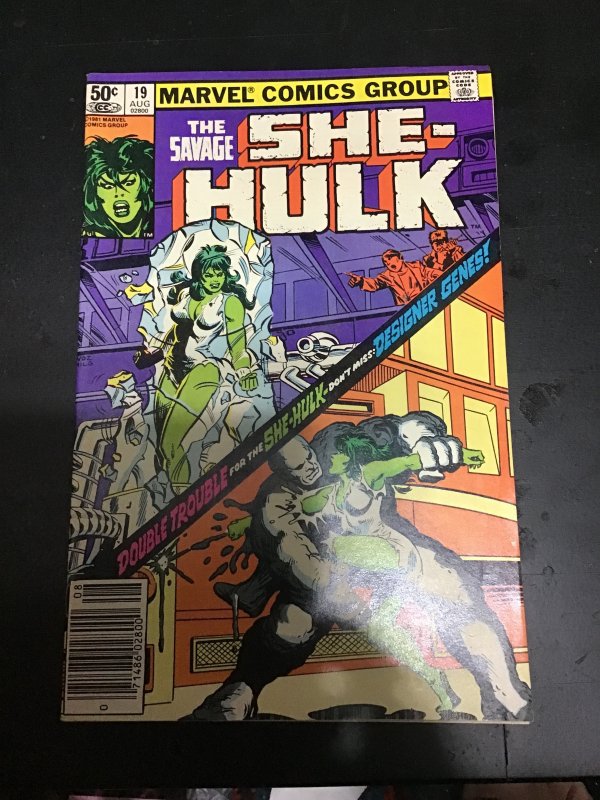 The Savage She-Hulk #19 (1981) Designer Genes! High-grade! Disney+ VF/NM Wow!