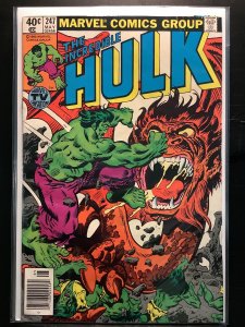 The Incredible Hulk #247 Newsstand Edition (1980)