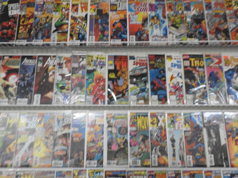 Huge Lot 130+ Comics W/ Avengers, Spider-Man, Alpha Flight+ Avg VF+ Condition!