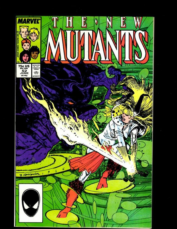 Lot of 12 The New Mutants Comics #50 52 53 54 55 57 58 59 60 61 62 63 SM20