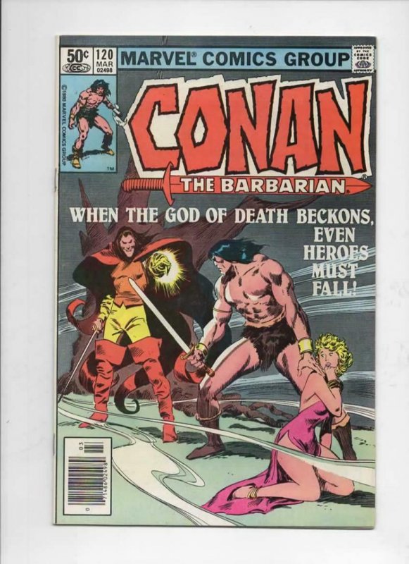 CONAN the BARBARIAN 119 120 121 FN  Buscema Howard 1970 1981 Monster Gods