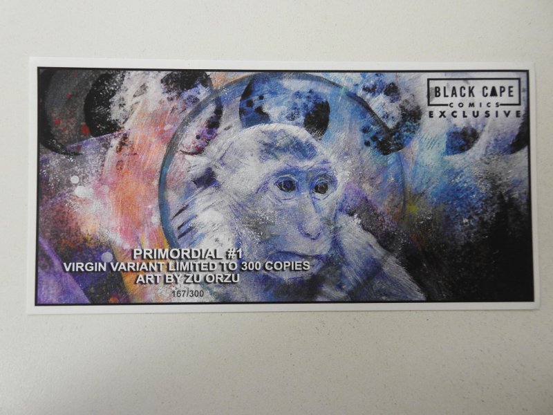 Primordial #1 Exclusive Virgin Variant W/ Certificate of Authenticity
