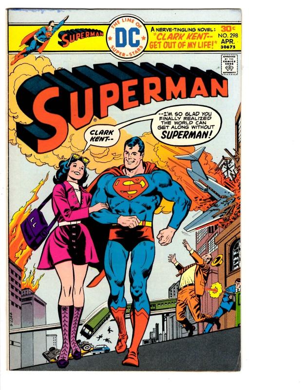 3 Superman DC Comic Books DC # 297 298 299 Lex Luthor Lois Lane Parasite BH20