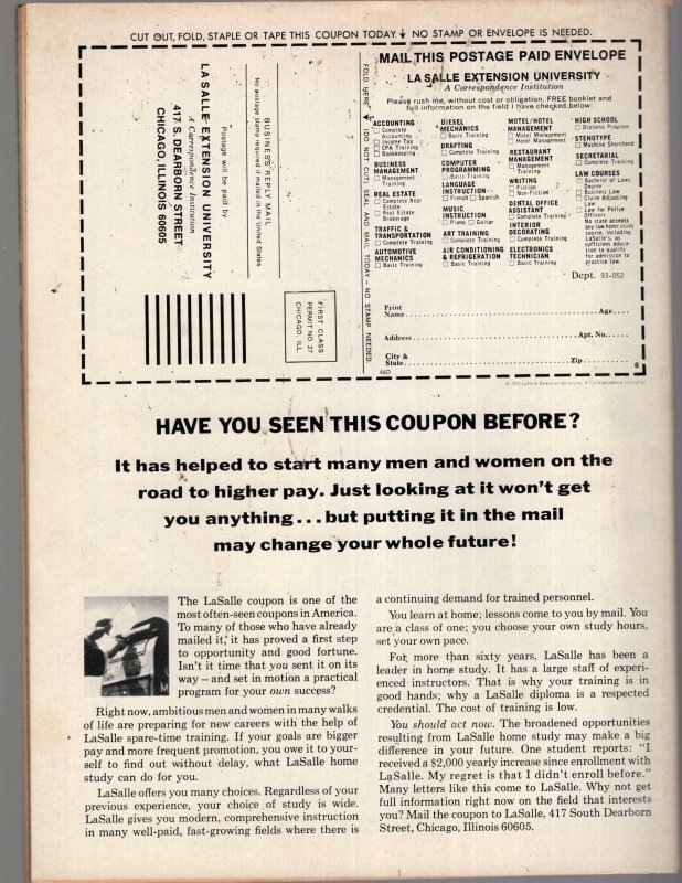 Vampire Tales #3 (1974) MORBIUS! SATANA Appearance Classic HORROR !!!