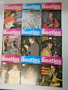 Beatles Book Monthly Magazine Lot 9 Different (1984-1986)