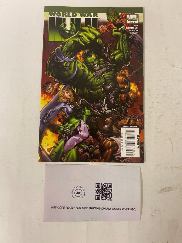 World War Hulk #2 NM- Marvel comic book 5 MS26