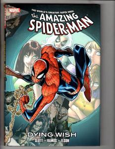 Amazing Spider-Man Dying Wish HARDCOVER Marvel Comics Graphic Novel Book J283