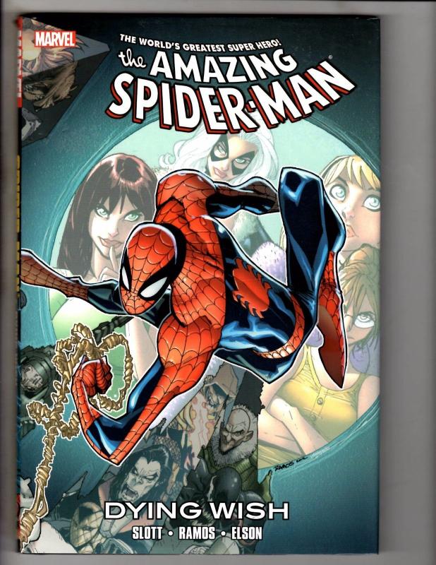 Amazing Spider-Man Dying Wish HARDCOVER Marvel Comics Graphic Novel Book J283