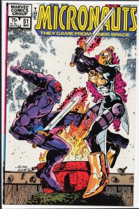 Micronauts #51 (1983) Micronauts
