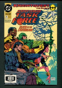 Justice League Task Force #5 ( 9.2 NM )  KnightQuest / October 1993