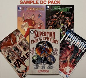 Graphic Novel Comic Book Gift Pack Grab Bag 5 TPBs/HCs ALL DC TITLES