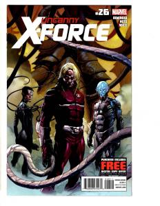 Lot Of 5 Uncanny X-Force Marvel Comic Books # 26 27 28 29 30 X-23 Wolverine MK6