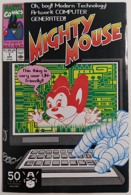 Mighty Mouse #7 (1991) 1¢ Auction! No Resv! SEE MORE !!!