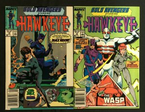 SOLO AVENGERS STARRING HAWKEYE 16 COMICS LOT VG/NM INCLUDES #3, 5-19