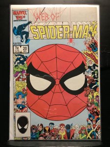 Web of Spider-Man #20 Direct Edition (1986)