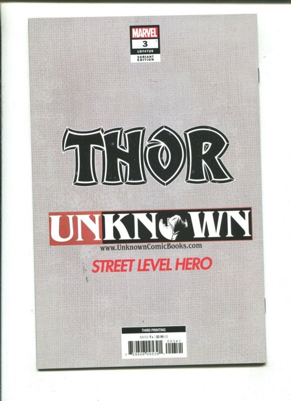 THOR #3 - VIRGIN EDITION (9.2) 2020