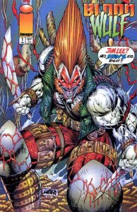 Bloodwulf #1C FN ; Image | Jim Lee Joke Variant