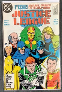 Justice League #1 Direct Edition (1987, DC) NM