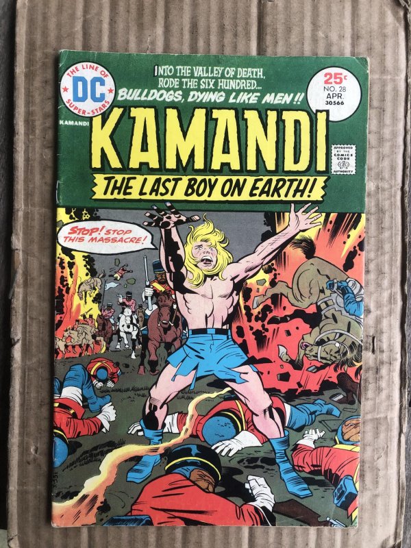 Kamandi, The Last Boy on Earth #28 (1975)