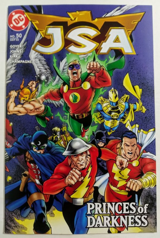 JSA #50 (2003) 1¢ Auction! No Resv! SEE MORE !!! (id#55)