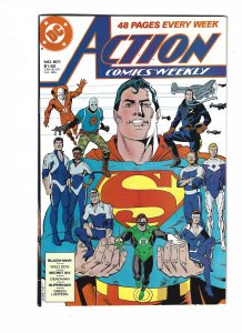 Action Comics Weekly #601 through 608 (1988)