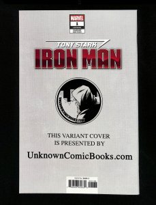 Tony Stark: Iron Man #1 Andrews Virgin Variant