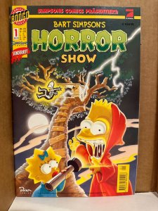 Bart Simpson's Treehouse of Horror #1 NM HTF unique German “horror show”