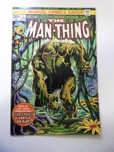 Man-Thing #1 (1974) FN Condition ink on fc