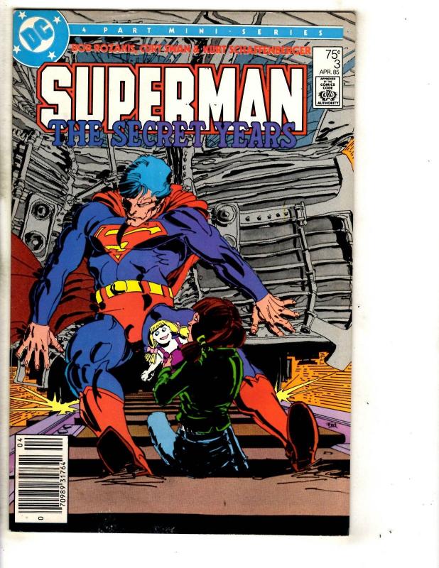 6 Superman Secret Years # 1 2 3 4 (2) + Death Of Superman TPB Graphic Novel JG5