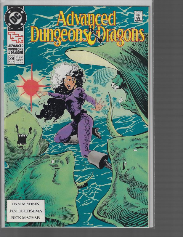 Advanced Dungeons and Dragons #20-36 + Annual  (DC, 1989-1990) NM Average