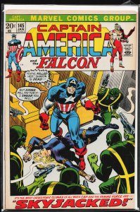 Captain America #145 (1972) Captain America and the Falcon