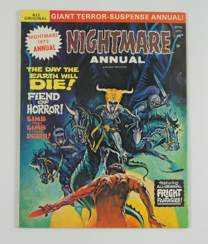 Nightmare Annual #1 1972 - Fernando Fernandez Doug Moench Bruce Jones low grade 