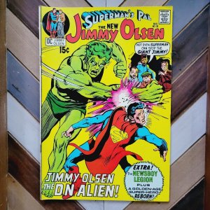 SUPERMAN'S PAL JIMMY OLSEN #136 FN/VF (DC 1971) Neal Adams Cover. Jack Kirby Art