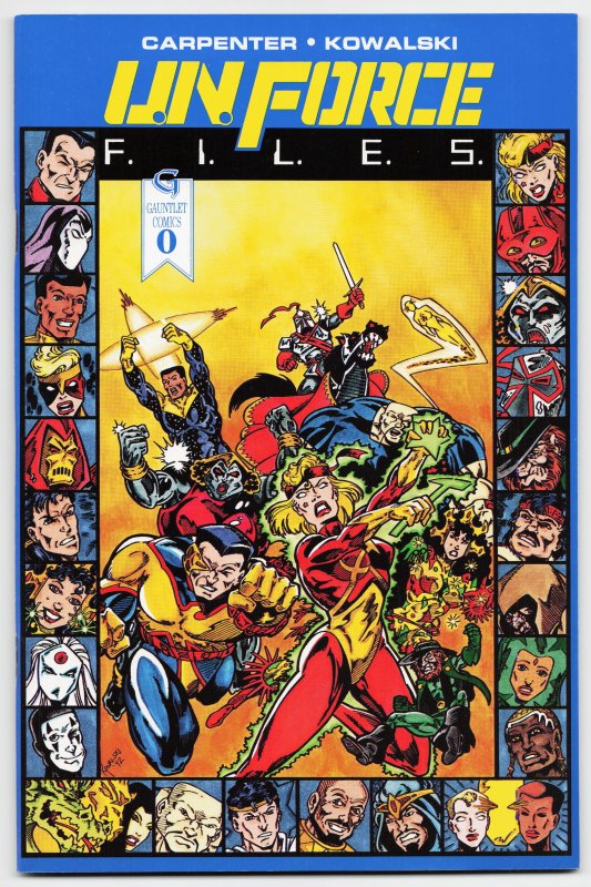 U.N. Force Files #0 (1993) Hunter Seeker