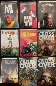 Lot of 9 Comics (See Description) Crossover, Blood Stained Teeth, Carnage, Ch...