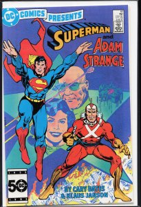 DC Comics Presents #82 (1985) Adam Strange