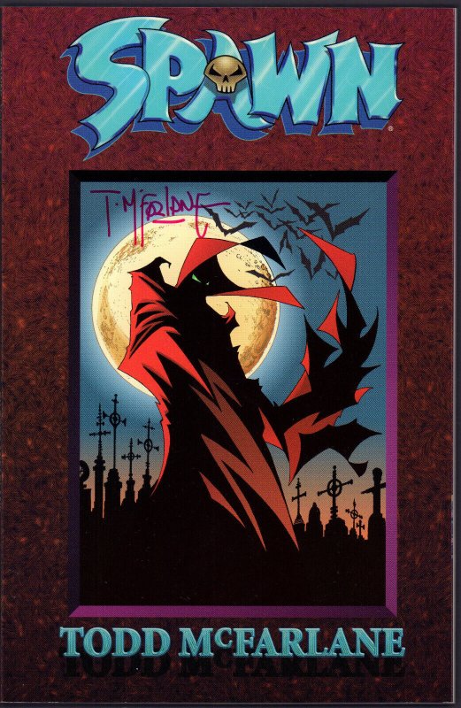 Spawn Trade Paperback Vol.1 (VF / NM) 1995 Signed by Todd McFarlane