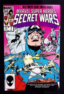 Marvel Super Heroes Secret Wars # 7 1984 1st Julia Carpenter Spider-Woman vf/nm