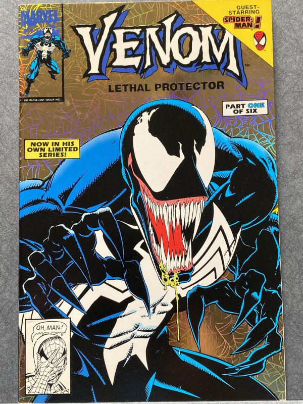 Venom Lethal Protector #1 Gold Edition 1993