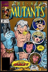 New Mutants #87 (1990) HOT KEY! 1st APPEARANCE of CABLE, 1st APP of STRYFE! NM