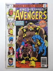 Avengers King Size Annual #9 vs Arsenal! Beautiful VF-NM Condition! Fav Read!!