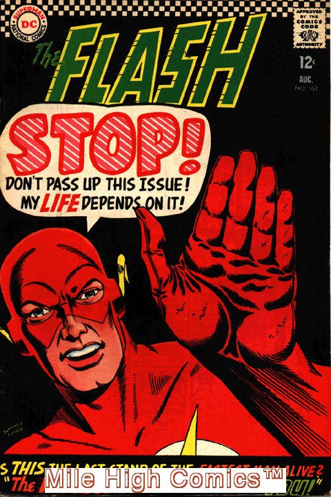 FLASH  (1959 Series)  (DC) #163 Fair Comics Book