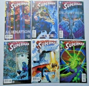 Superman lot #2-48 46 different some variants w/o #36,40,41 avg 8.0 VF (2011)