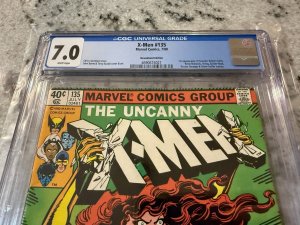 Uncanny X-Men # 135 CGC Graded 7.0 Marvel Comic Book Wolverine Storm JH25