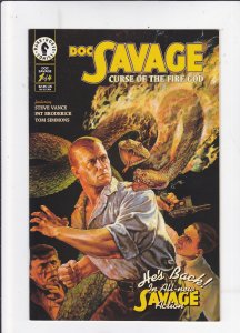 Doc Savage: Cuse of the Fire God #1