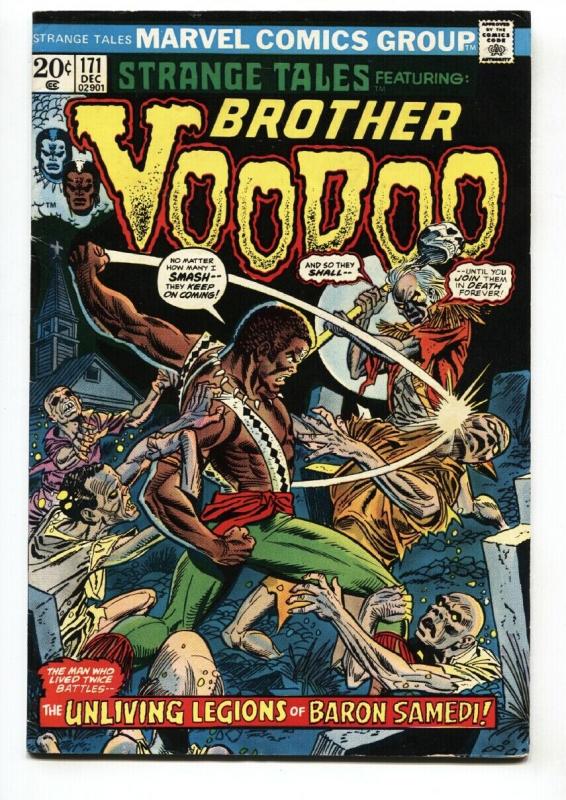 STRANGE TALES #171 BROTHER VOODOO-ROMITA COVER comic book