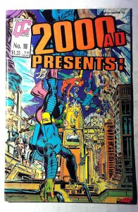 2000 AD Presents #18 (1987) Quality Comics 1st Print Comic Book