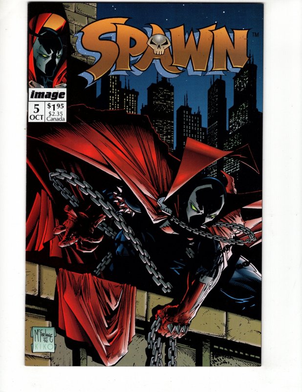 Spawn #5  (1992) Todd McFarlane Image Comics  / ID#162
