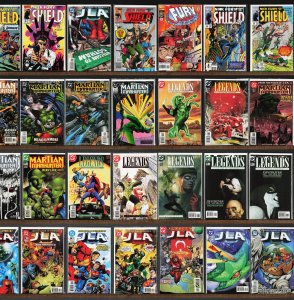 Huge Lot 140+ Comics with Martian Manhunter, Jla & More!